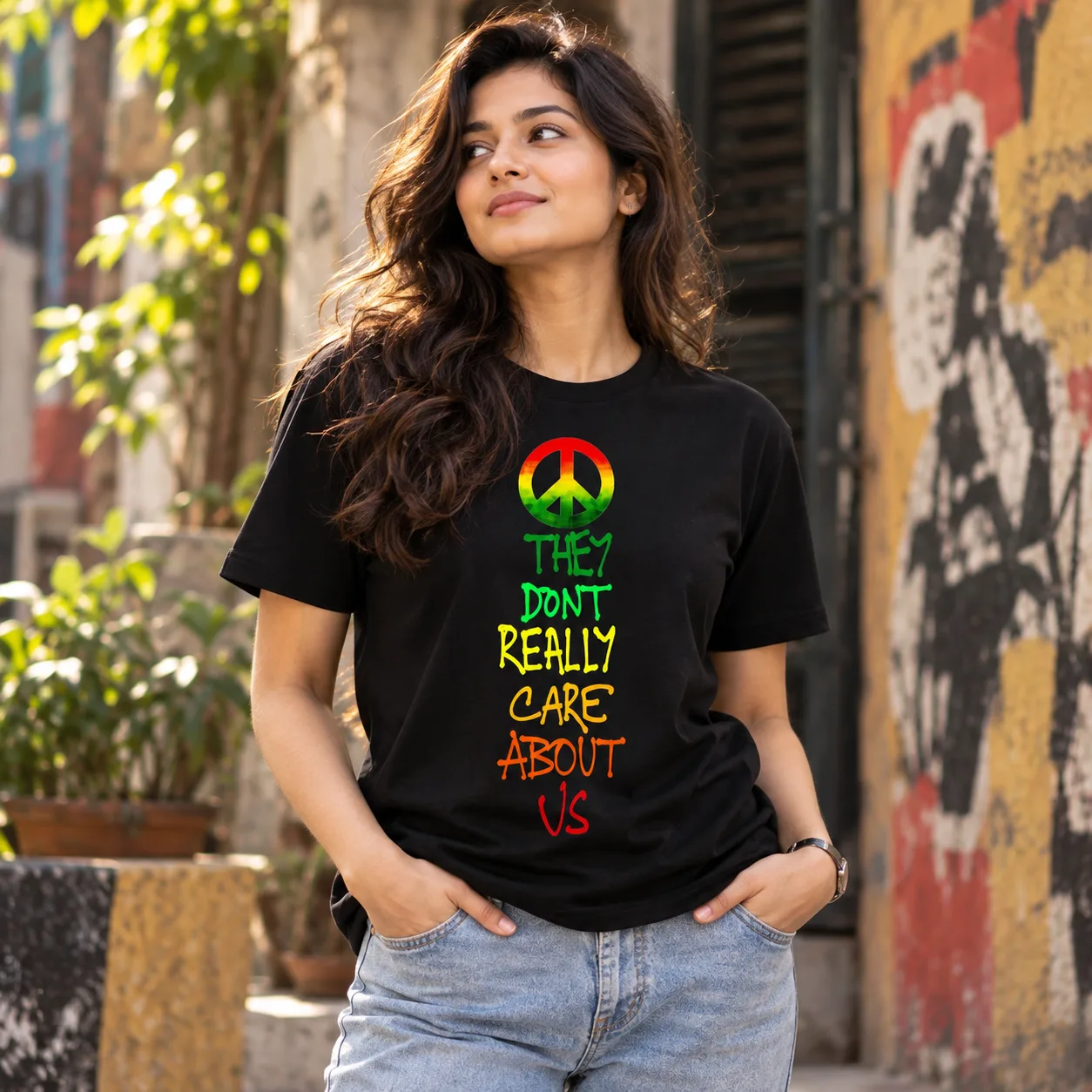 Michael Jackson Peace Tee Shirt