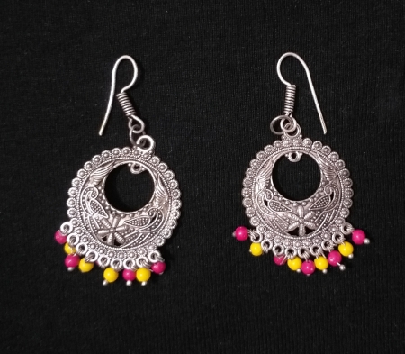 Pink and Yellow Necklace Set