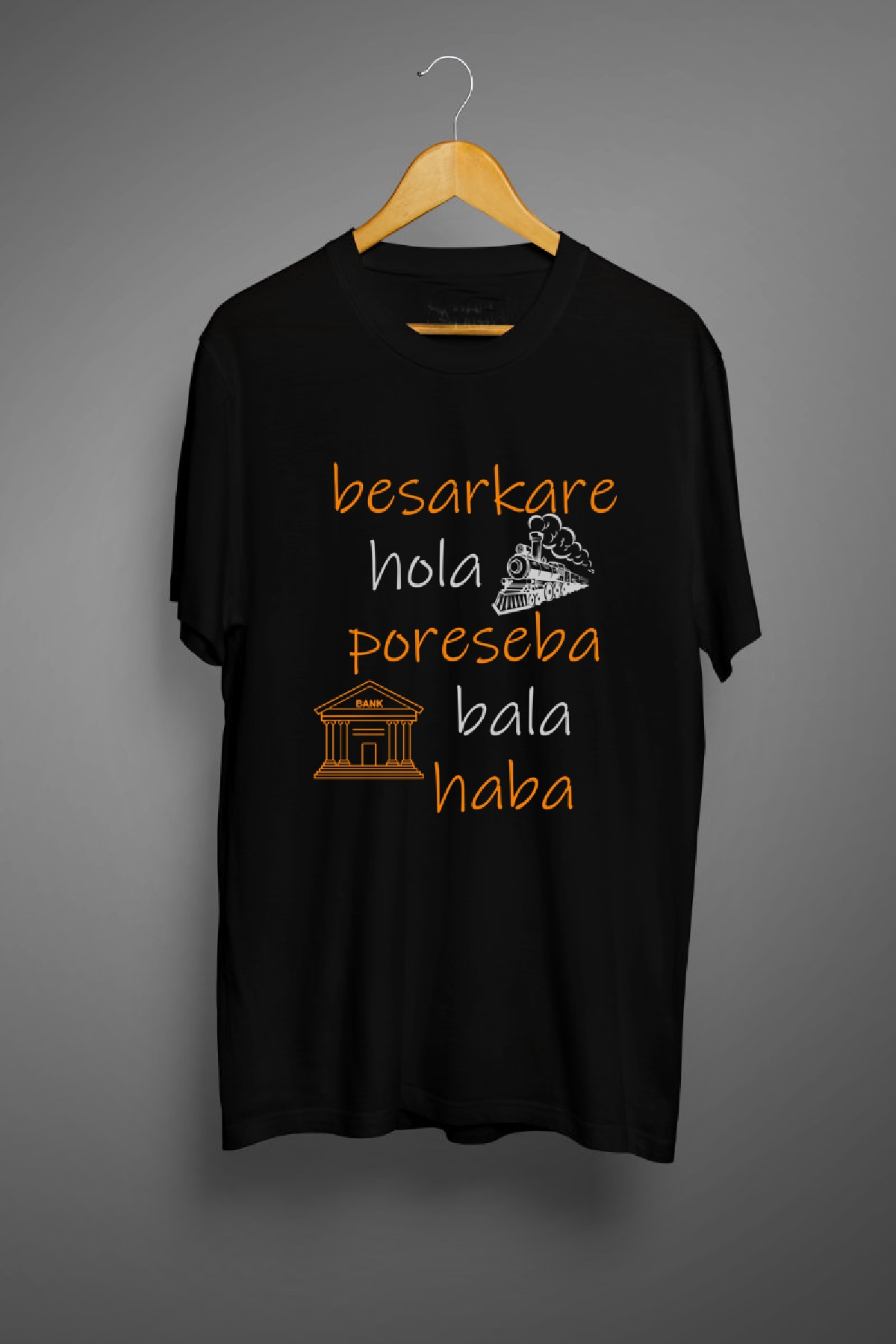 Graphic T Shirts- besarkare hola poreseba bala haba