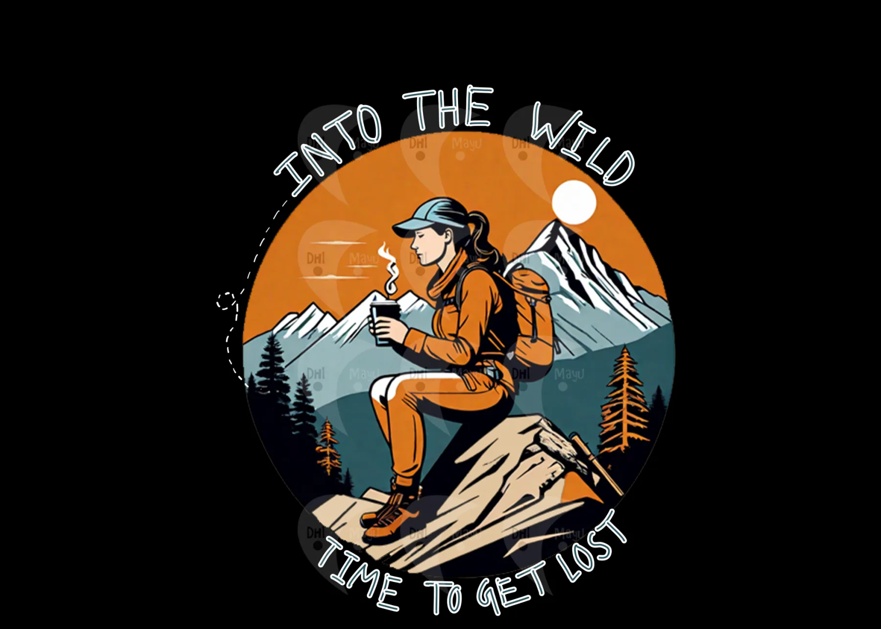Into The Wild T-Shirt FoR Girls