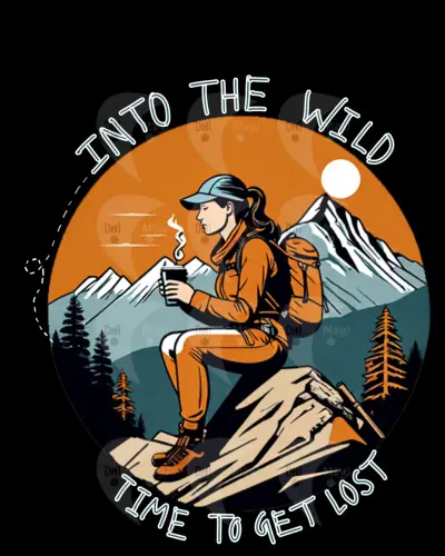 Into The Wild T-Shirt FoR Girls