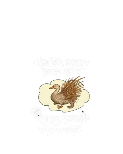 Hashjaru Sukumar Ray Kids Tshirt Dhimayu