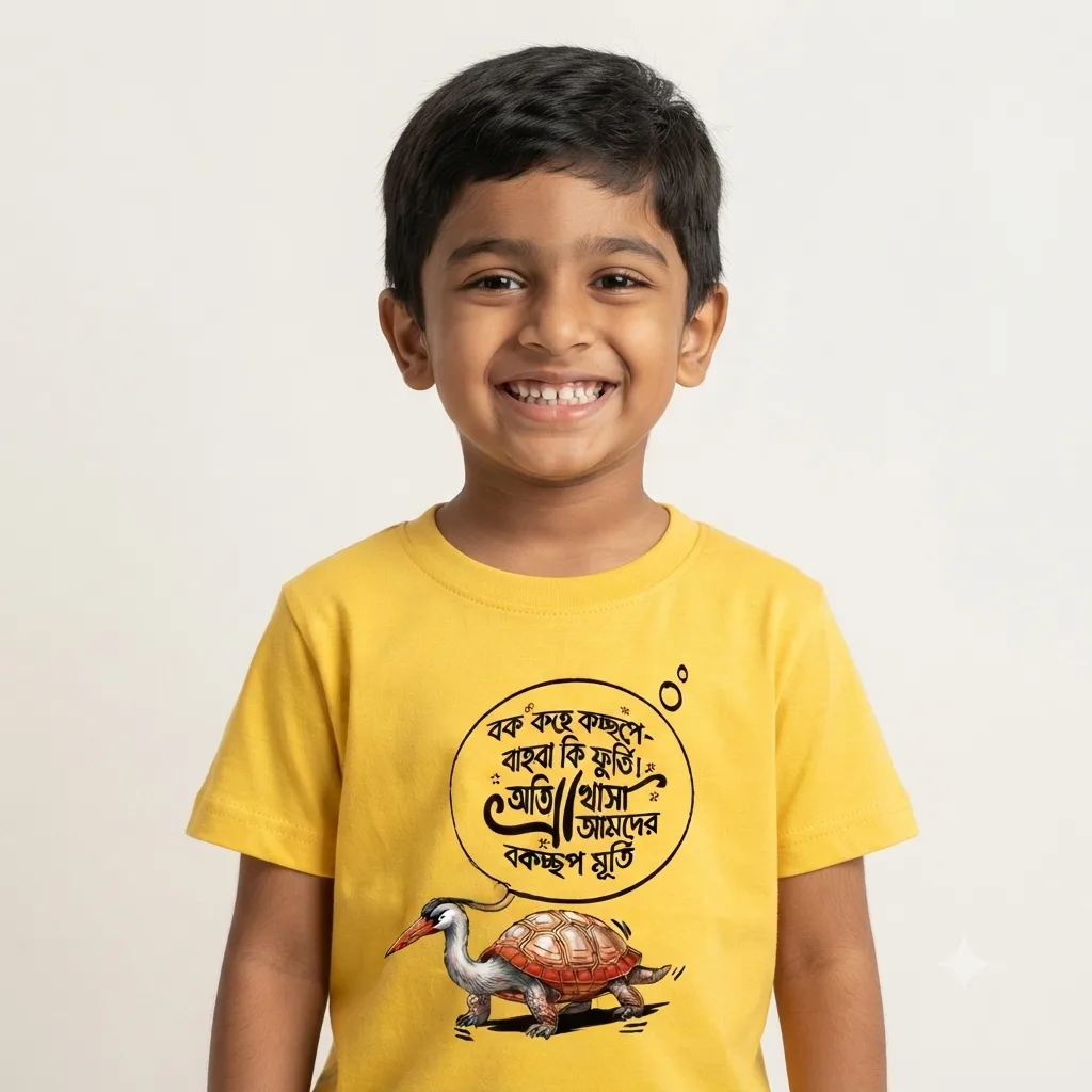 Bokochhop Sukumar Ray Kids Tshirt