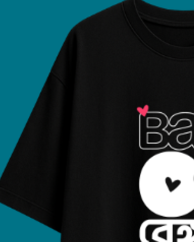 Bae of Bengal- Funky Bengali captioned Oversized T-Shirt
