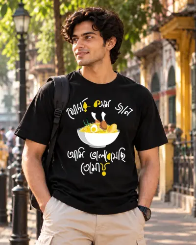 Biriyani Love Bengali Tee Shirt
