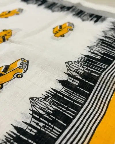 Thane Saree Kolkata Yellow