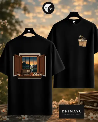 MAHALAYA BOTH SIDE PRINTED GRAPHIC TSHIRT