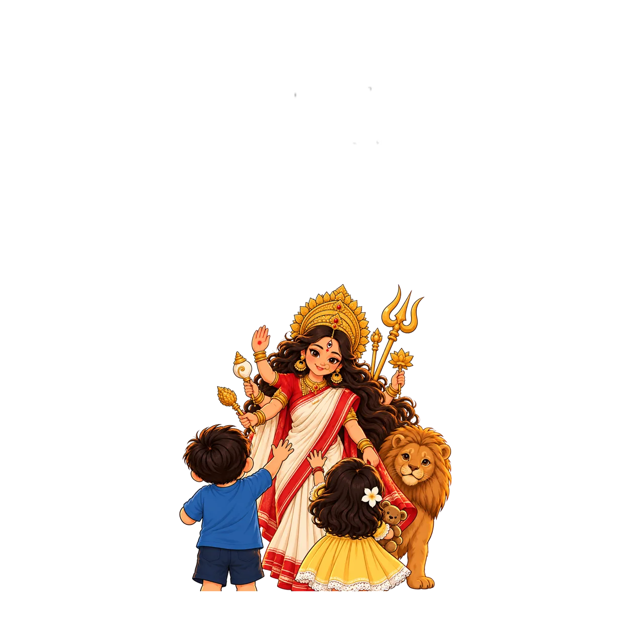 Thakur tumi Jeyona Bisarjan Kids