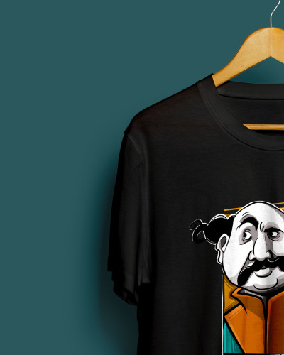 Apni Ki Shuyor- Jatayu dialogues by Satyajit Ray captioned T-Shirt