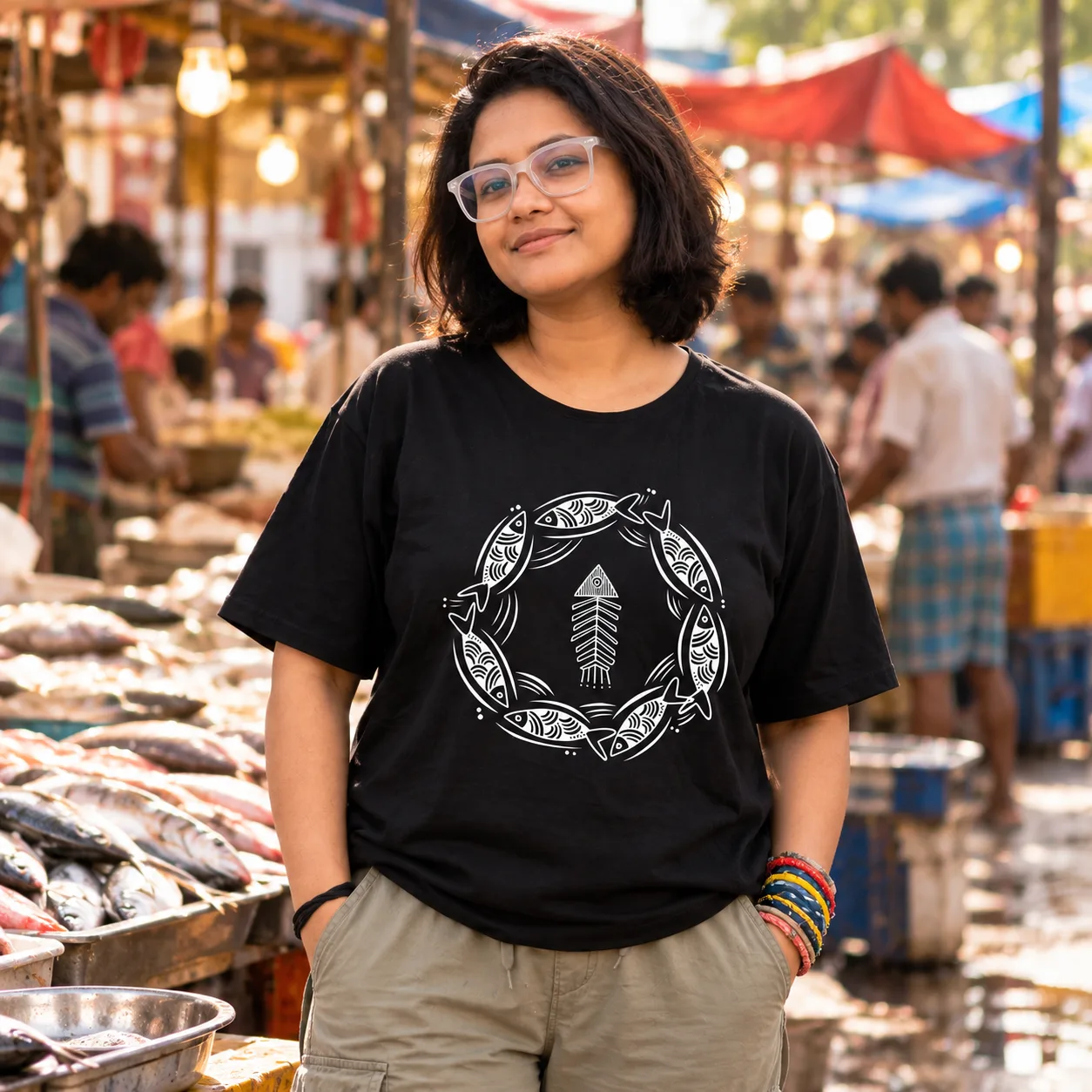 Fish Fish 38 Bengali T-Shirt