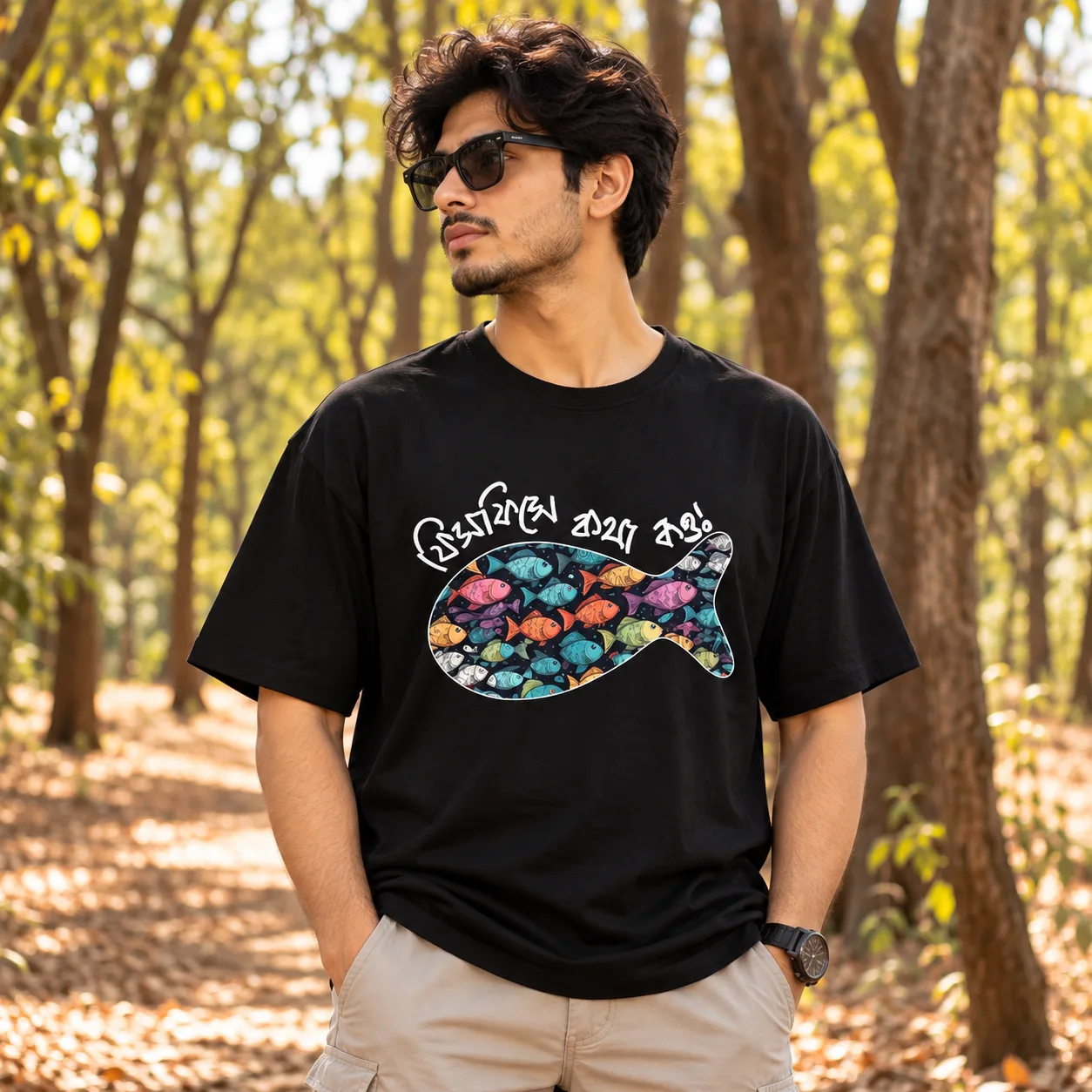 Fish Fishe Kotha Unisex Tshirt