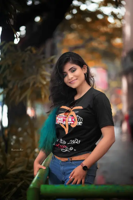 A weRbangali customer wearing a Bengali graphic tee — Fanbook photo 30