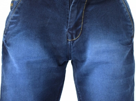 Denim Prussian Blue Faded Lycra Sparky Jeans
