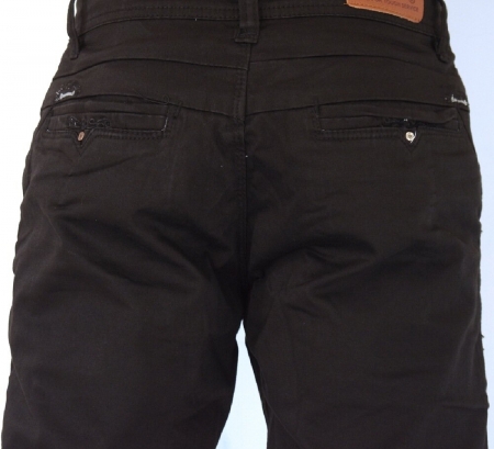 Black Wrangler Chinos Trousers