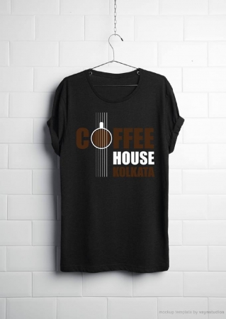 Coffee  House Kolkata bengali graphic t-shirt