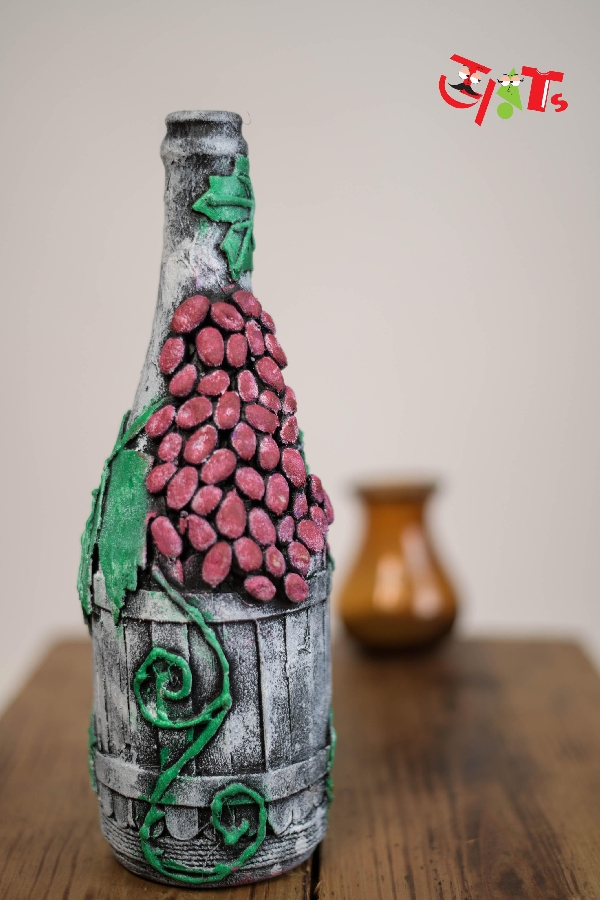 Vineyard Bottle Art