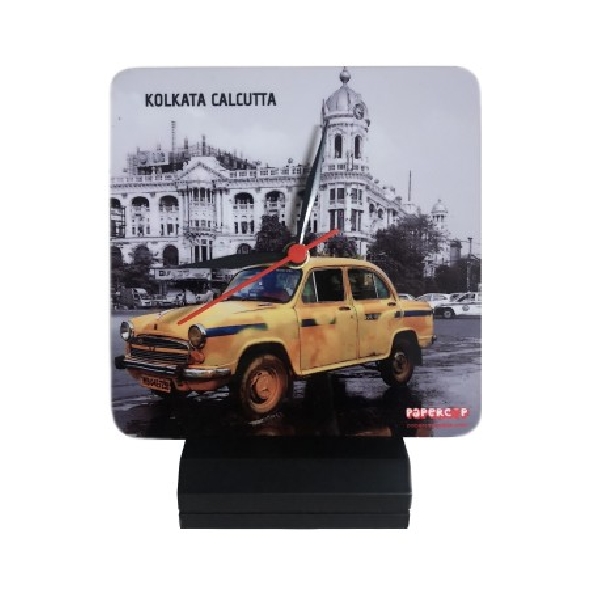 Kolkata Calcutta Taxi Clock