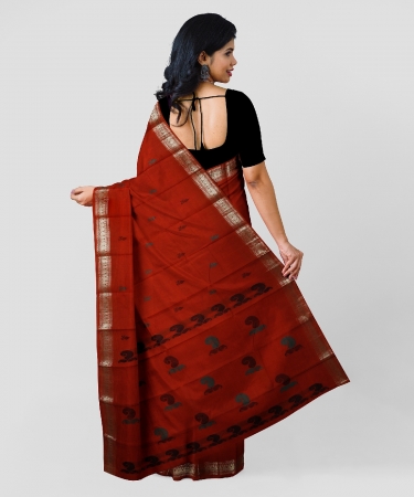 Pure cotton traditional tant saree