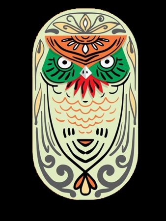 TSHIRT Black Owl